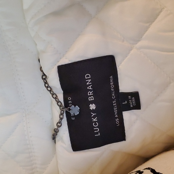 Lucky Brand quilted hooded jacket - Picture 11 of 11